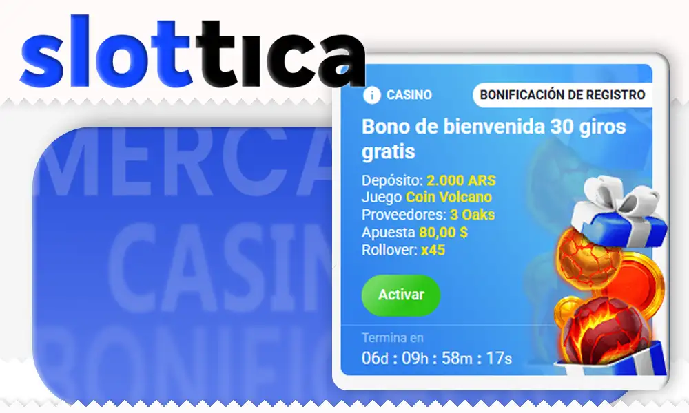 Slottica promoción frispins