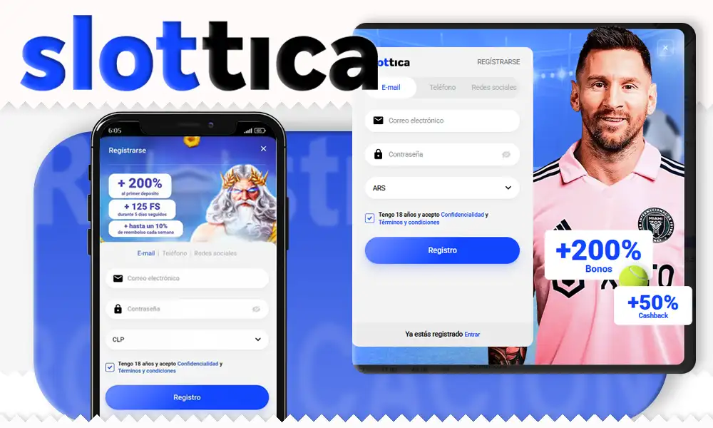 Slottica registro seguro