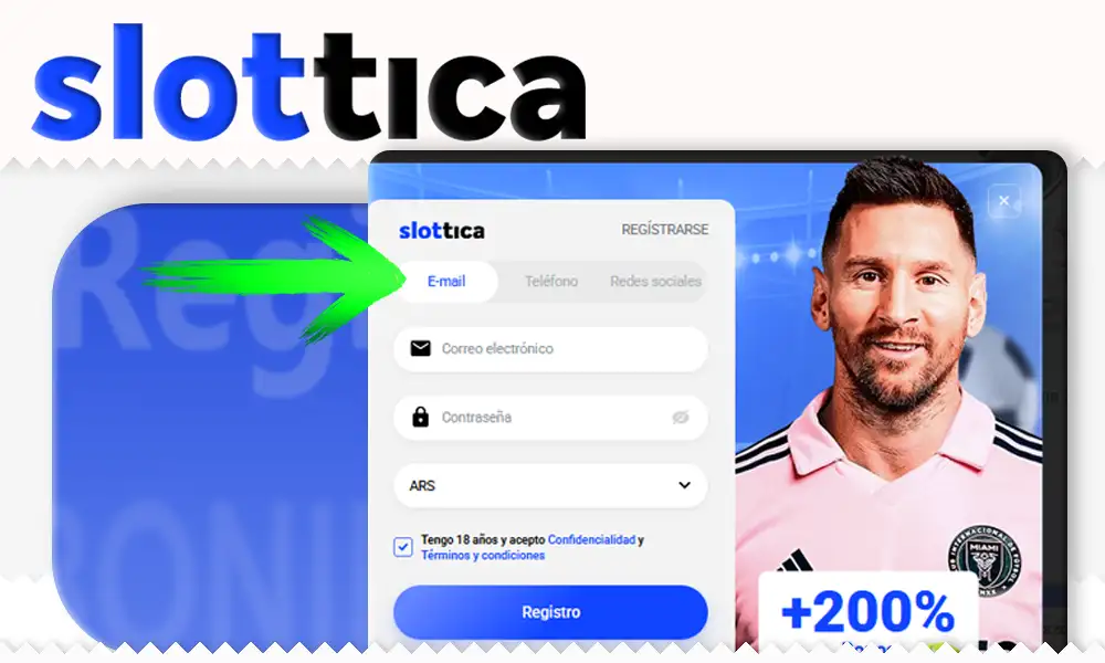 Registro email rápido